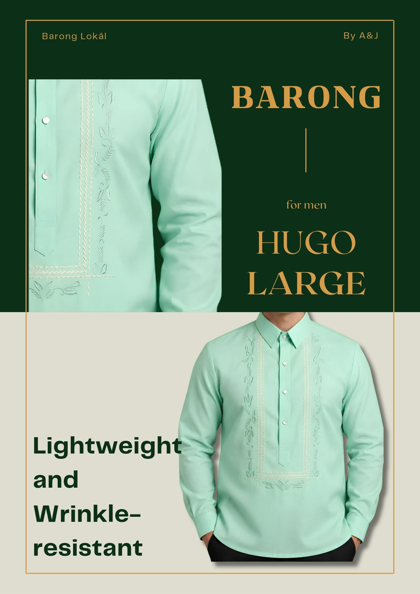 Hugo Mint Barong
